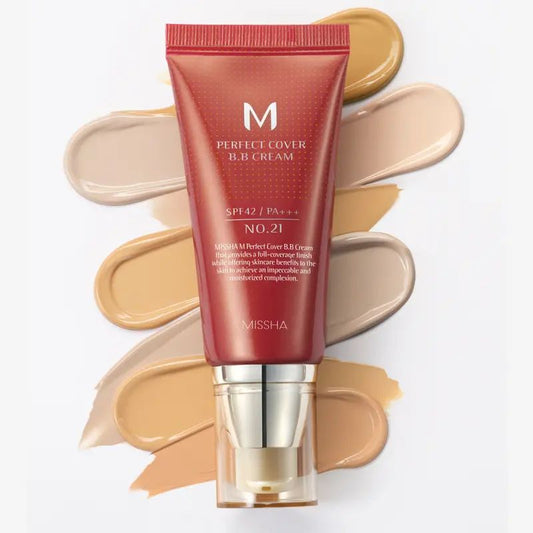 MISSHA - Crema BB M Perfect Cover BB Cream FPS 42 PA+++ (7 Tonos)