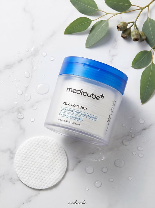 medicube - Pads con Tónico Zero Pore Pad 2.0