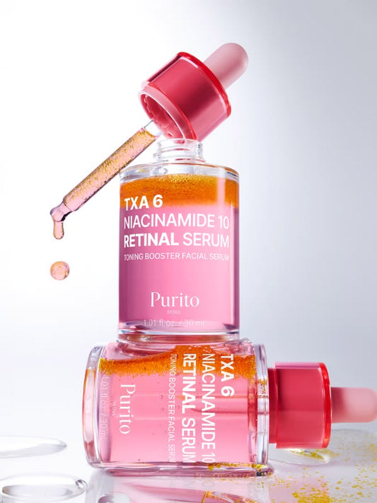 Purito SEOUL - TXA 6 Niacinamide 10 Retinal Serum 2pcs Bundle Set