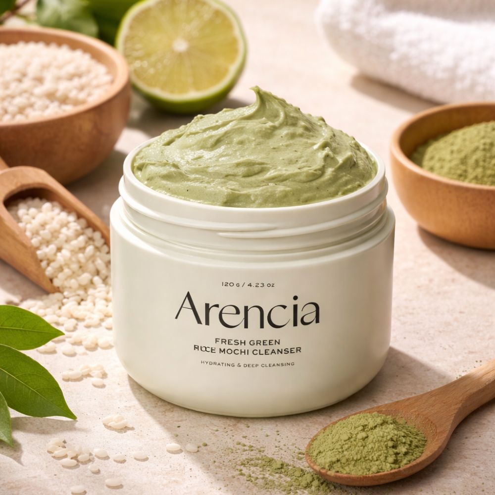 Arencia - Limpiador Facial Fresh Green Rice Mochi Cleanser