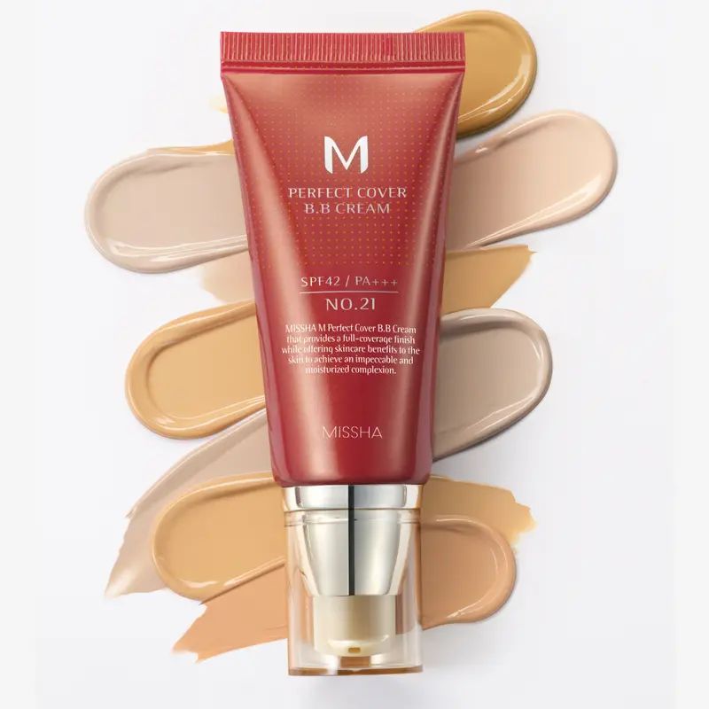 MISSHA - Crema BB M Perfect Cover BB Cream FPS 42 PA+++ (7 Tonos)