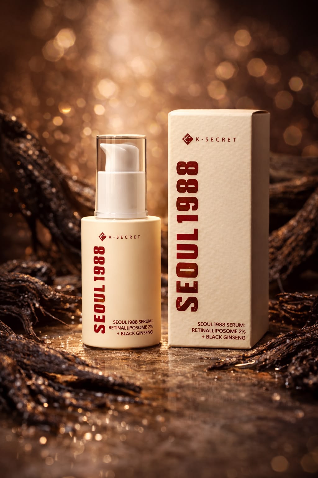 KSECRET - SEOUL 1988 Serum : Retinal Liposome 2% + Black Ginseng