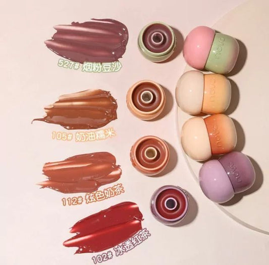 NOVO - Lightweight & Watery Lip Jelly - 4 Colours