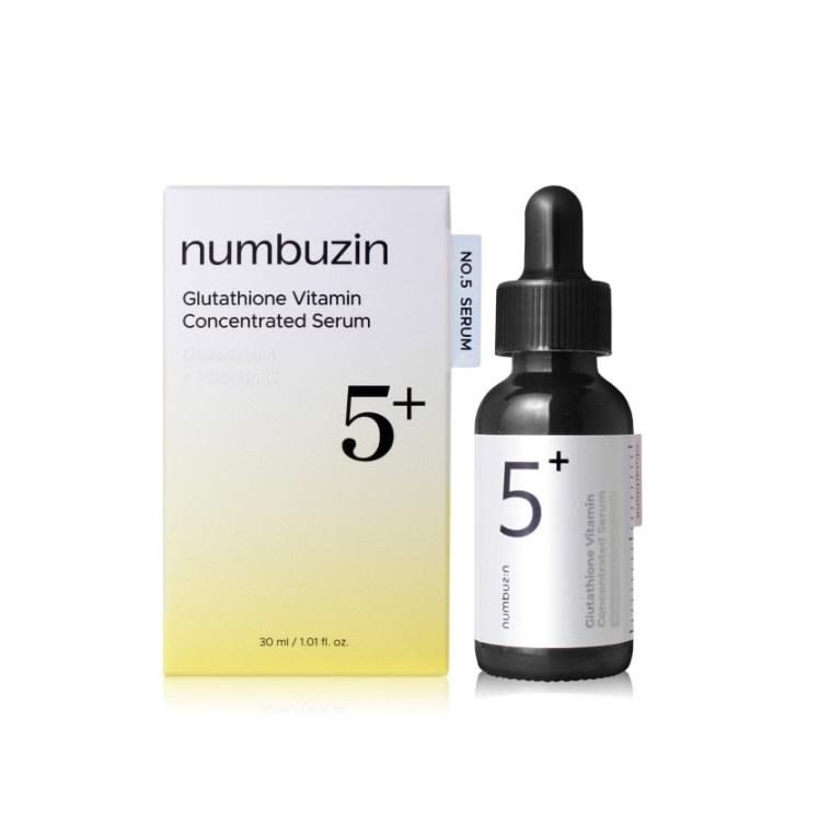 numbuzin - Sérum No.5+ Glutathione Vitamin Concentrated
