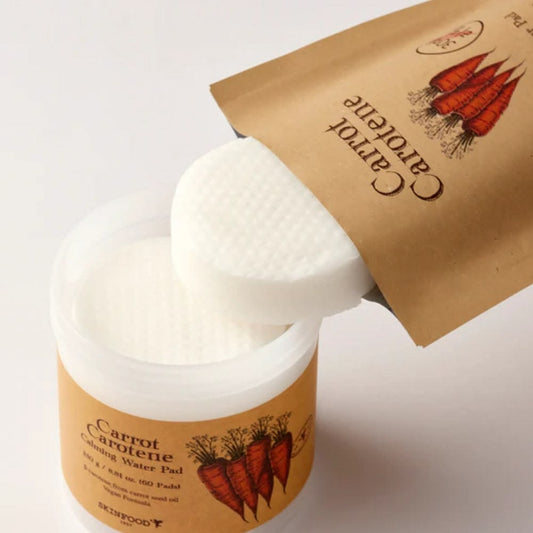 SKINFOOD - Mini Pads de Tónico Carrot Carotene Calming Water Pad Mini