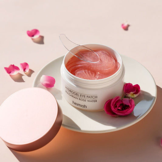 heimish - Mascarilla de ojos de hidrogel agua de rosa de Bulgaria Bulgarian Rose Water Hydrogel Eye Patch