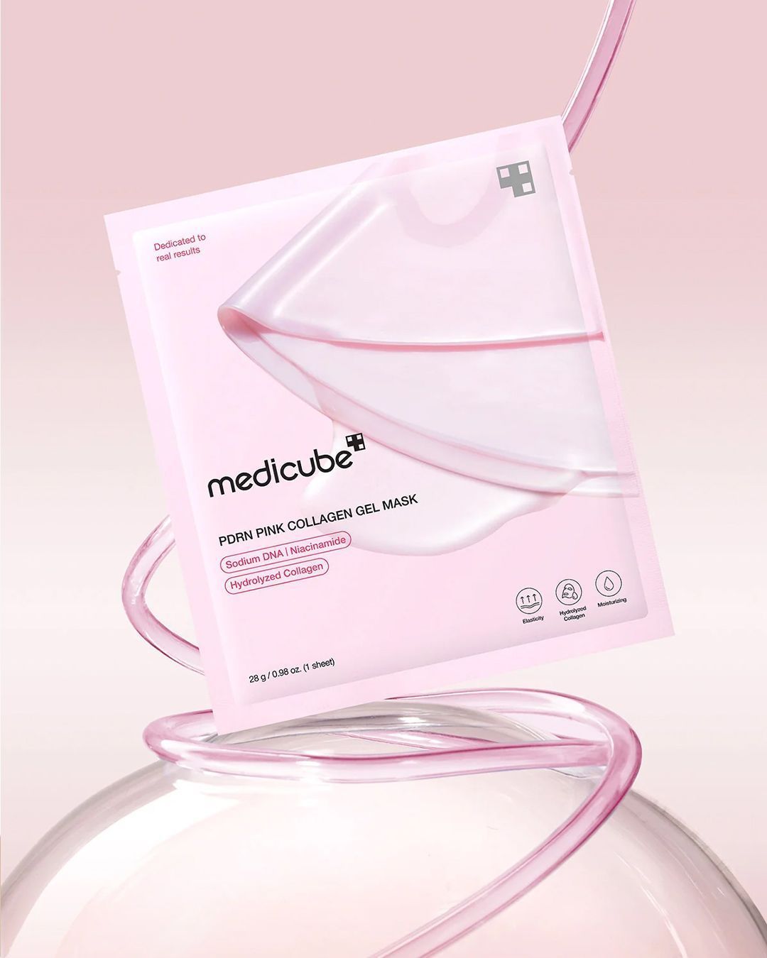 Mascarillas Faciales PDRN Pink Collagen Gel Mask Set