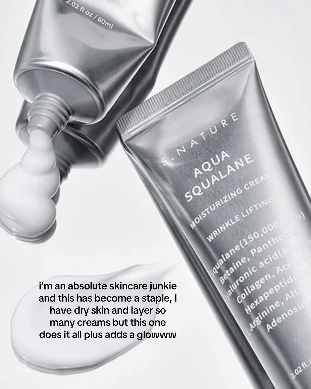 S.NATURE - Crema Facial Aqua Squalane Moisturizing Cream