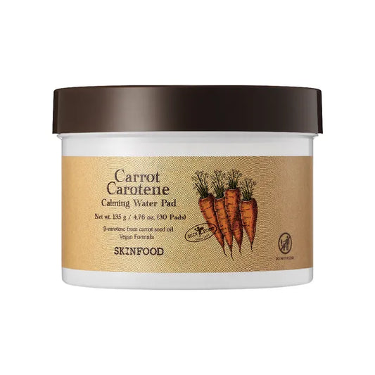 SKINFOOD - Mini Pads de Tónico Carrot Carotene Calming Water Pad Mini