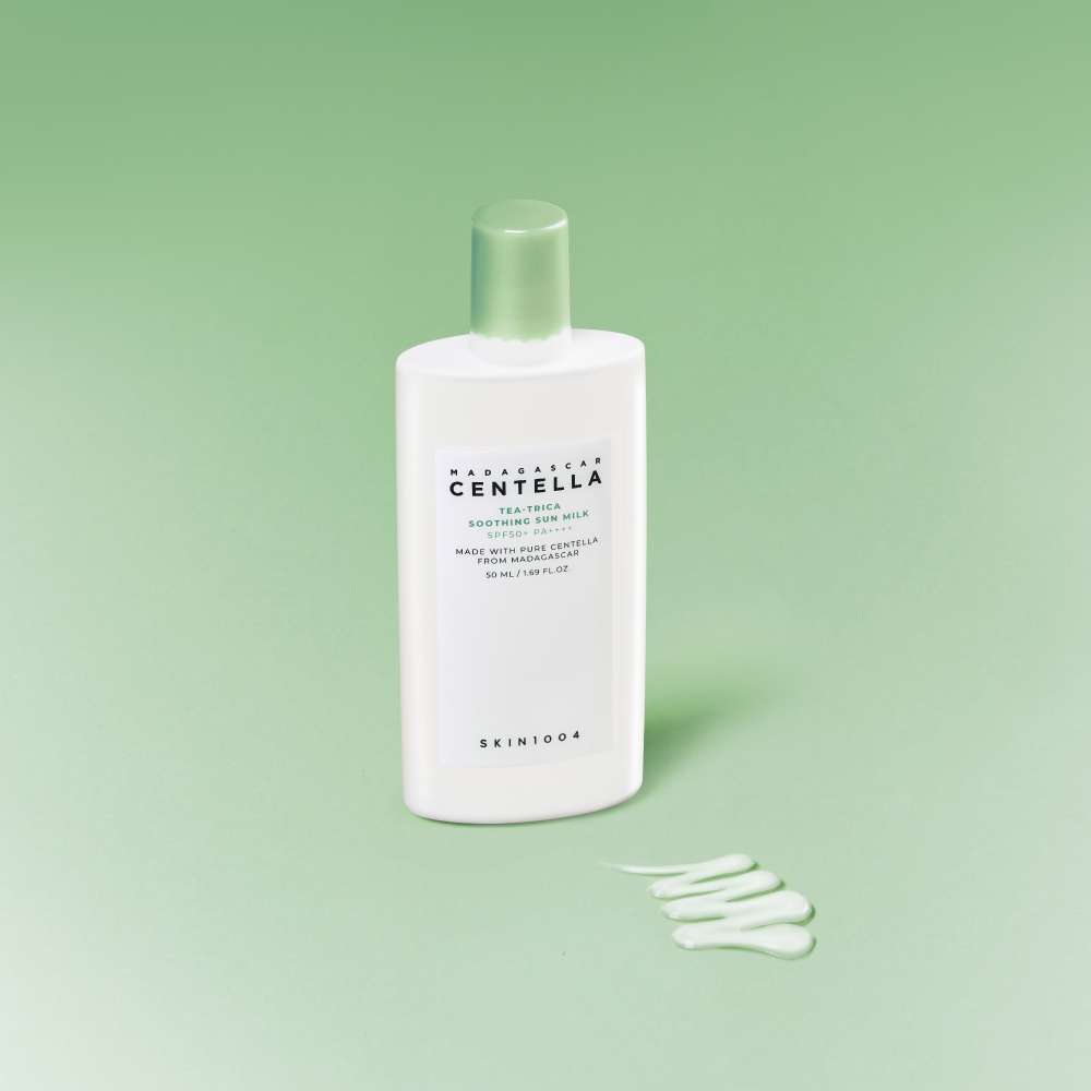 Skin1004 - Madagascar Centella Tea-Trica Soothing Sun Milk 2pcs Bundle Set