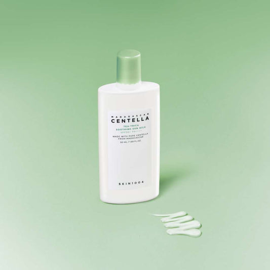 Skin1004 - Madagascar Centella Tea-Trica Soothing Sun Milk 2pcs Bundle Set